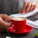 thumbnail image 3 of Taza de porcelana para espresso con platillo, taza para espresso, 80 ml/2,7 oz, 3 of 5