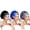 Black/Blue/Gray, variant on Ultimate Hair Protection: Women's Silky Satin Head Scarf Set for Healthy and Beautiful Hair (3-Pack)