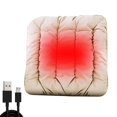 thumbnail image 1 of Almohadilla De Calefacción Eléctrica Temperatura Ajustable Almohadillas Antideslizantes Elásticas Almohada Protector De Masaje De Doble Propósito Funda De Asiento De Coche Para El Hogar Yuarrent VI012210-01, 1 of 6