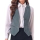 thumbnail image 1 of CHALECO DE VELVET INSPIRE CHIC PARA MUJER, SIN MANGAS, ESTILO RETRO, BLAZER STEAMPUNK, VESTIDO ELEGANTE, L GRIS, 1 of 6