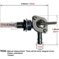 thumbnail image 2 of Gas Fuel Tank Switch Petcock Valve For Honda XR50 CRF50 50cc 70cc 110cc 125cc Dirt Bike ATV 80cc 60cc 49cc Motorized Bicycle Engine, 2 of 8