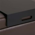 thumbnail image 4 of Simpli Home Banc de Rangement en Faux Cuir Oregon, Marron Chocolat, 4 of 7