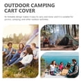thumbnail image 4 of Foldable Outdoor Wagon Cover for Trolley Cart Garden Rain Protection 2pcs, 4 of 9