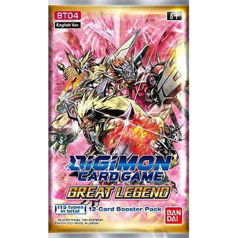 digimon bt04 card list - Memory Gauge - Player 1 Rare and super Booster GREAT LEGEND [BT04] CARDLISTDigimon