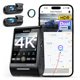 thumbnail image 1 of A229 Pro 4K HDR Dash CAM, Dual STARVIS 2 IMX678 IMX675, 4K+2K Front and Rear Car Camera, 2 Channel with HDR, Voice Control, 5GHz WiFi GPS, Night Vision 2.0, 24H Parking Mode, Support 512GB MAX (blac, 1 of 5