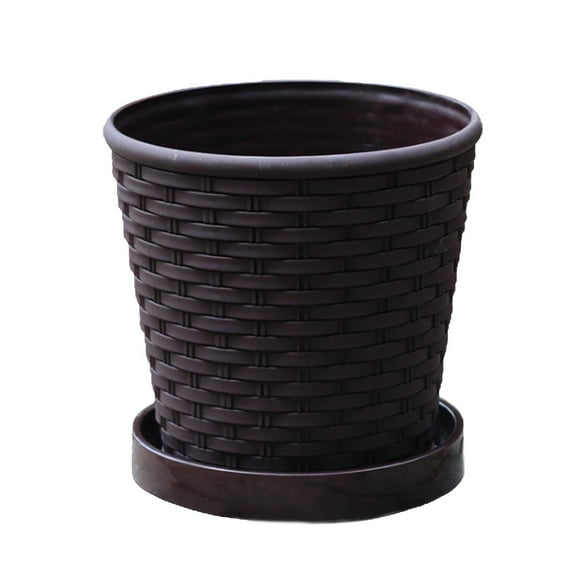 Flower Pot Homedecor Garden Decor Planter Pots Bamboo Flowerpot Herbs Office High-grade Indoor Plants Nursery Containers