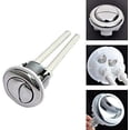 thumbnail image 2 of 38 mm Double push button for WC flush Chrome High Pressure pumping Toilet accessories Closes tool Par, 2 of 5