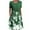 #1-Green, variant on Patlollav Womens Summer Casual Round Neck Half Sleeve Floral Print Dresses with Pocket