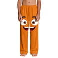 thumbnail image 4 of Kids Girls Boys Joggers Happy Smile Face Graphic Breathable Cotton Sweatpants Elastic Waist Bottoms for Park, 4-13Y, 4 of 9