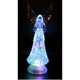 thumbnail image 6 of LED Lighted Sparkling Multi-Color Changing Figurines 12'' Prayer Angel Statues Home Decorative/Decor Figurine Faith-Hope- Love-Peace Angels Wings Statue XMAS Ornaments Decorations, 6 of 6
