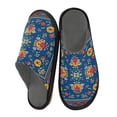 thumbnail image 2 of IAUYY Memory Foam House Slippers Suitable for Both Men and Women. Comfortable, Anti-Slip Plush Flat-Bottomed Slippers The Best Holiday Gift Uzbek Carpets, 2 of 9