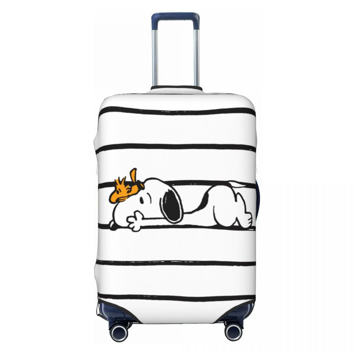 Custom Cute Cartoon Snoopy Suitcase Cover Dust Proof Luggage