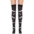 thumbnail image 4 of Odeerbi Thigh High Stockings for Women 2024 Socks Cosplay Socks Make Up Ball Cosplay Black, 4 of 7