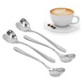 thumbnail image 4 of Cuchara De Café, Cuchara Agitadora Gruesa De Acero Inoxidable Fácil De Limpiar En Forma De Corazón Brillante Para Bistró Fyydes Stainless Steel Coffee Spoon, 4 of 8