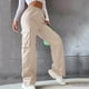 thumbnail image 1 of WILLBEST Pantalones Casuales de Mujer, de Cintura Alta, con Pierna Ancha y Estilo Relajado, de Pierna Recta, para Uso Diario. Extra Grande, 1 of 5