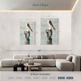 thumbnail image 3 of Elephant Stock Classic Brown Pelican Wall Art - Vertical Multi Panel Canvas - Living Room Wall Decor - Animal Multi Panel - Brown And Blue Decor By Stellar Design Studio - 42" x 65", 3 of 4