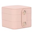 thumbnail image 4 of Jewelry Box,Jewelry Box Pink Portable Jewelry Travel Case Portable Jewelry Case Leading Edge Technology, 4 of 12