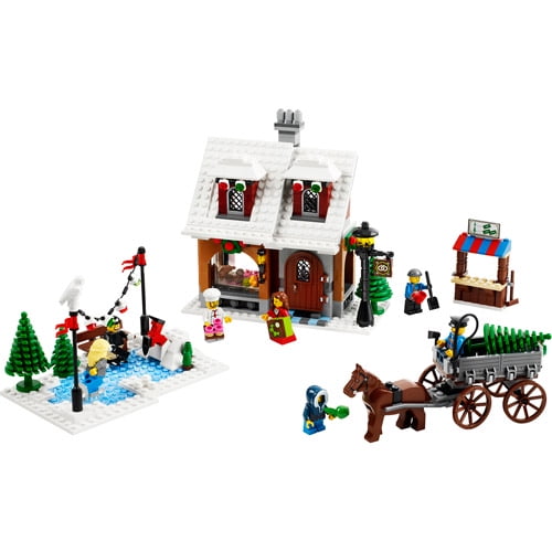 LEGO Christmas Winter Village Winter Village Bakery Set - Walmart.com