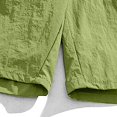 thumbnail image 5 of Great Gifts for Less Ndbuld Men's Athletic Short Summer Men's Ice Silk Quick Drying Shorts Men's Summer Casual Sports Capris,Green,3XL, 5 of 7
