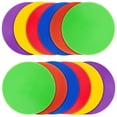 thumbnail image 1 of 12Pcs Colored Spot Marker Non-Slip Agility Markers Flat Cones Dots for Football Basketball Training Dance Practice, 1 of 6