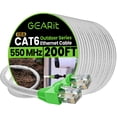 thumbnail image 1 of Cable de conexión Ethernet GearIt RJ45 Cat-6 60,9 m blanco para exteriores, 1 of 3