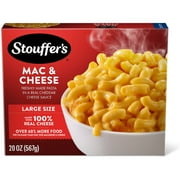 Stouffer’s Macaroni and Cheese, Large Size, Oven or Microwave Dinner, Easy Frozen Dinners 1.25 lb.