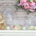 thumbnail image 7 of Scheam Clear Empty Egg with Handles,Jumbo Plastic Fillable Egg,Transparent Easter Egg,Large Egg Shaped Storage Baskets,for Easter Hunt Game Supplies Party Decoration 6 Pack 8Inch, 7 of 7