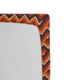 thumbnail image 2 of Ambesonne Retro Fitted Sheet, Wavy Zig Zag Pattern, Twin Size, Multicolor, 2 of 2