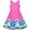Pink Unicorn, variant on Girls Dress Unicorn Rainbow Sleeveless Deep Pink Princess 12 Years
