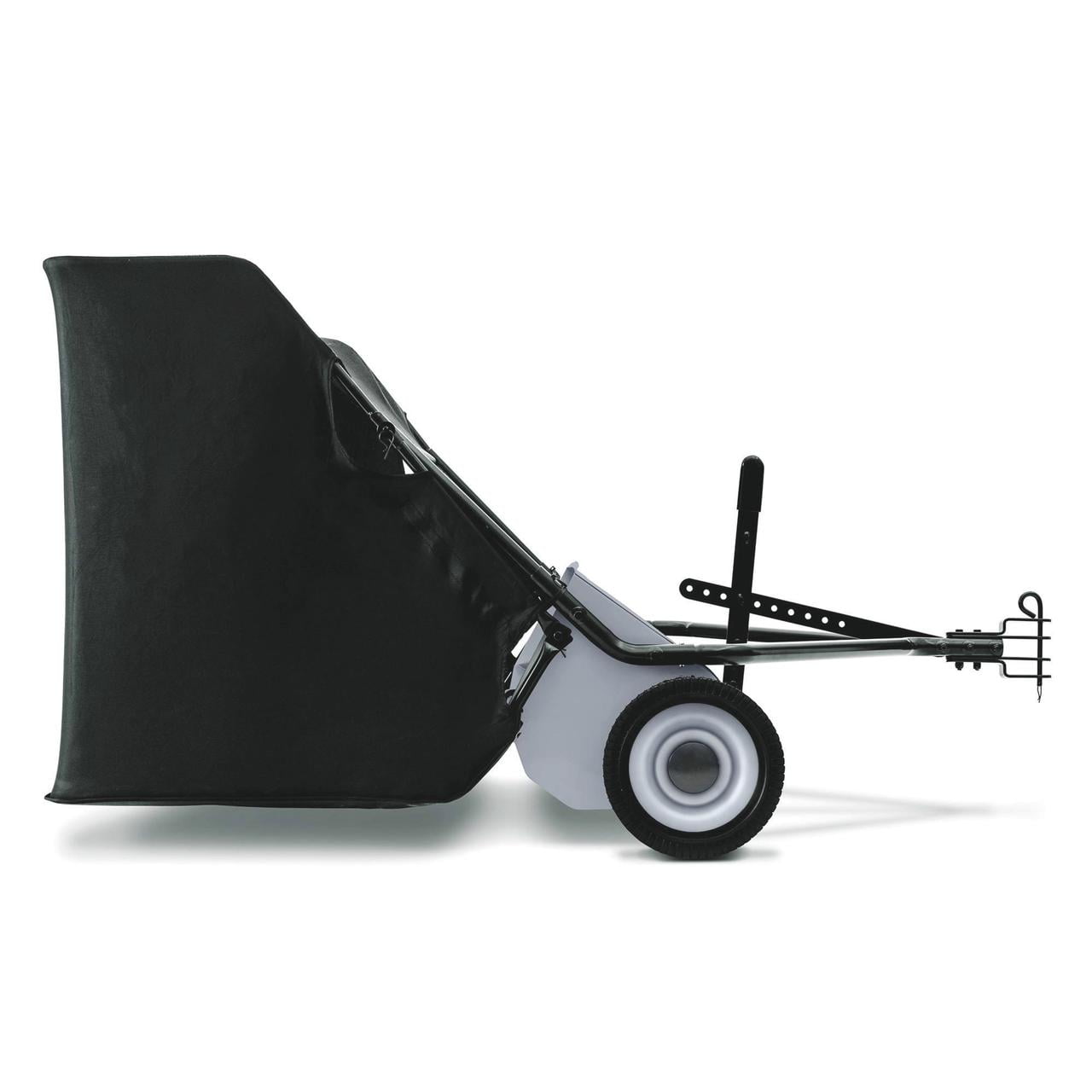 Ohio Steel Tow Behind Lawn Sweeper, 42 inch, 22 Cu. ft, Heavy-Duty Leaf and Grass Collector, Patented Spiral Brush