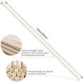 thumbnail image 3 of VFULIE 100PCS Reed Diffuser Sticks, 10 Inch Natural Rattan Wood Sticks Essential Oil Aroma Diffuser Sticks Refill Replacement for Aroma Fragrance (Primary Color), 3 of 8