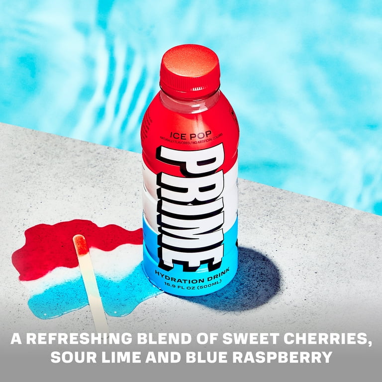 PRIME HYDRATION アイスポップ ドジャースボトル 青 24本 Amazon.com : PRIME Hydration ICE POP, Sports Drinks