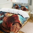 thumbnail image 1 of One PieceCartoon Collection 3-Piece Comforter Set, Personalized Bedding Decor for Kids And Teens Bed Sheets, 1 of 5