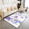 thumbnail image 1 of Erosebridal Flying Butterfly Area Rugs For Living Room 3x5,Spring Garden Bedroom Decor,Flower Room Decor, 1 of 5