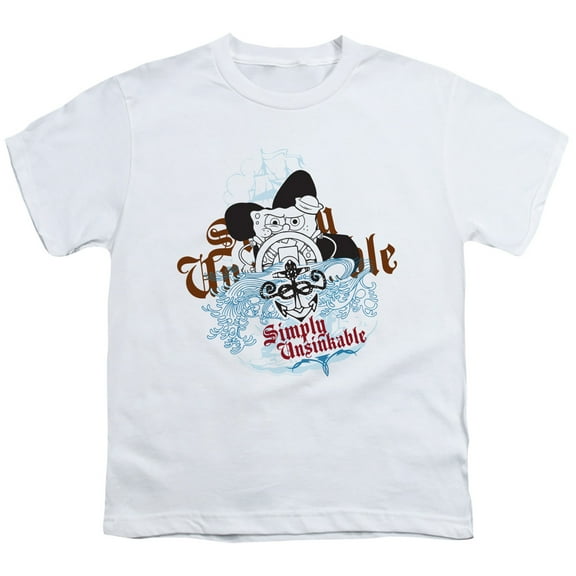 Spongebob Simply Unsinkable Unisex Youth T Shirt