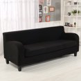 thumbnail image 4 of Sofá de 2 piezas de sofá de tela jacquard estirable de 3 plazas negro Sunnimix Sofa Loveseat Couch Slipcover, 4 of 5