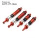 thumbnail image 4 of Vogacara Kit de amortiguadores delanteros y traseros de Metal, 4 Uds., Control remoto para coche 1:12, piezas de actualización para modificación de Kits de construcción modelo Rojo Vogacara FN010008-01, 4 of 6