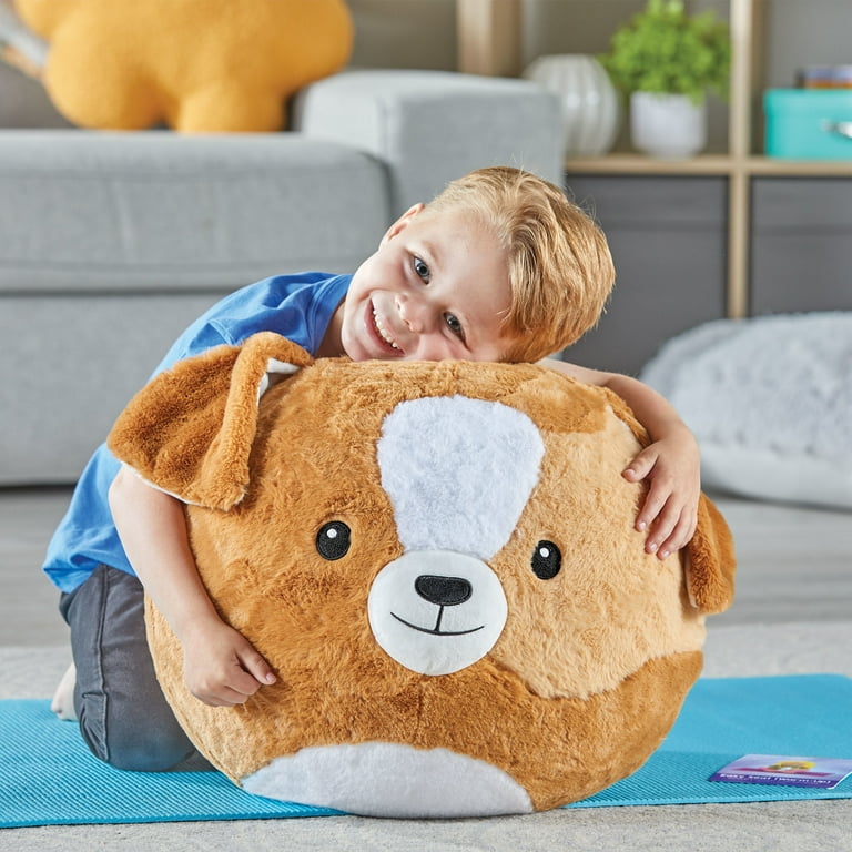 hand2mind BubblePlush Yoga Ball Buddy, Puppy - Walmart.com