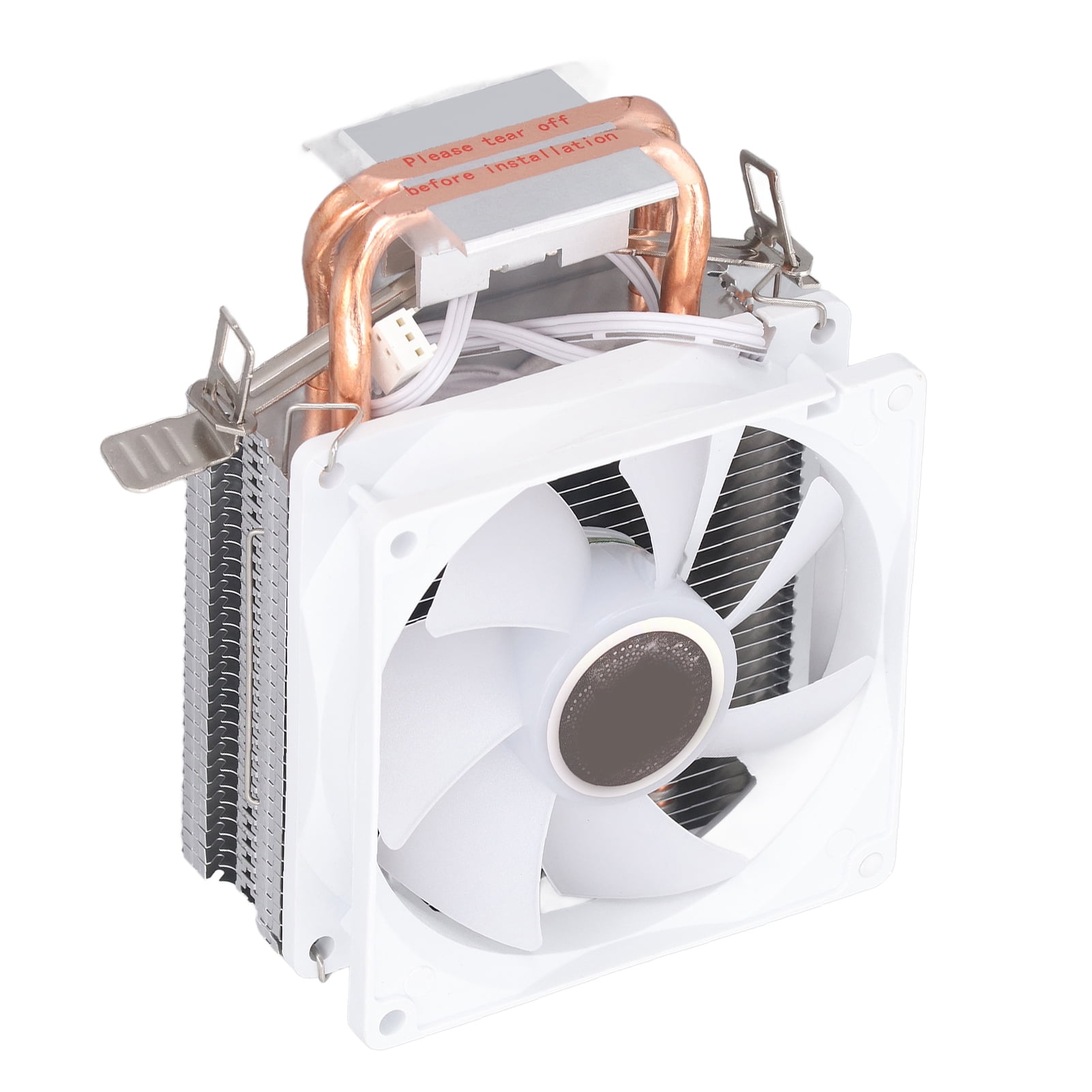 Cpu Cooling Fan Cpu Air Cooler For Cpu Fan For CPU Cooling Fan 3.5in 2 Heat Pipes 3pin 12VDC 2000RPM Hydraulic Bearing CPU Air Cooler For 775 1150 1151 1155