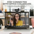 thumbnail image 2 of Caméra Web HD 1080P, USB-C/USB-A, avec Haut-Parleurs Intégrés et Micro, 2 of 5