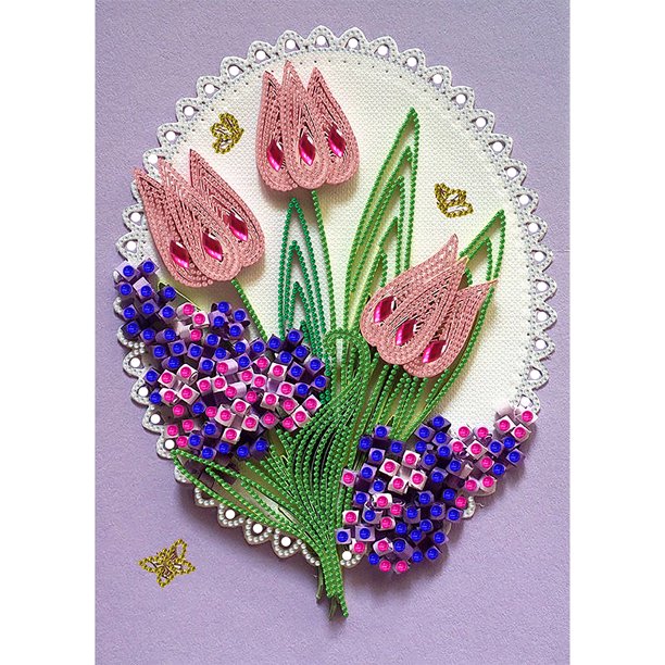 Cuadros Decorativos Yan Paper Drawing 5D DIY Diamond Painting Taladro parcial de forma especial (YXC211) Likrtyny embutido en tela