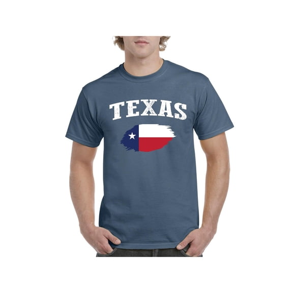 Men's T-Shirt Short Sleeve - Texas Flag