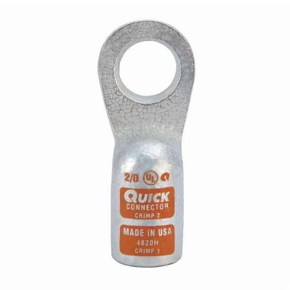 Fusion Lug Starter/Ground,Tin Plated Copper 4820H