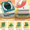 thumbnail image 3 of Toilette de Camping Portable, Toilette de Voyage Pliable, Toilette de Camping Extérieure avec 20 Sacs de Toilette 1 Sac de Rangement, Toilette de Voyage Pliable, 3 of 7