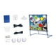 thumbnail image 1 of Juego de lanzamiento de fútbol, ​​juguetes deportivos con bolsa de almacenamiento con marco, juego de pelota de fútbol, ​​juegos de objetivo para Béisbol, 1 of 9