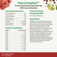 thumbnail image 2 of Ultimate Pet Nutrition Nutra Complete Premium Beef Freeze-Dried Raw Dog Food 5 oz., 2 of 4