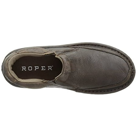 Roper - Roper Western Shoes Mens Leather Vintage Brown 09-020-1750-0075 ...