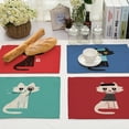 thumbnail image 4 of Mantel Individual, Mantel Individual Lavable Resistente Al Calor con Estampado De Gato, Mantel Individual Resistente Al Calor, Rendimiento Probado, 4 of 4