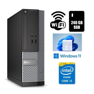 Restored Dell OptiPlex Desktop Mini PC Core i5 6th gen CPU 16GB