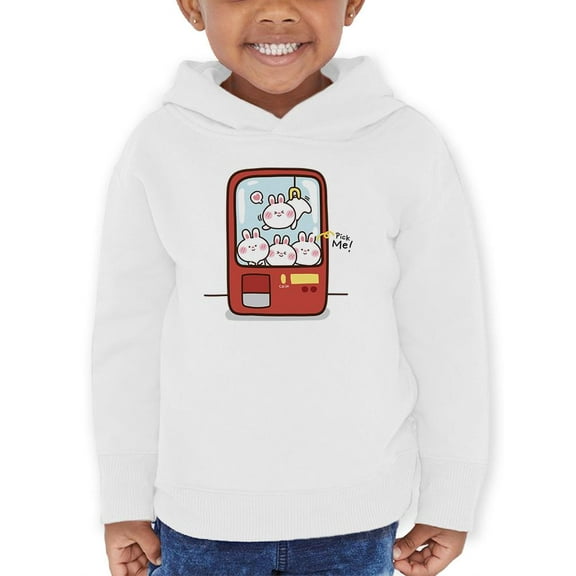 Bunny Dolls Crane Game Hoodie Toddler -Image by Shutterstock, 5 Toddler